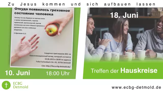 ECBG Detmold - Gottesdienst - 04-06-2023