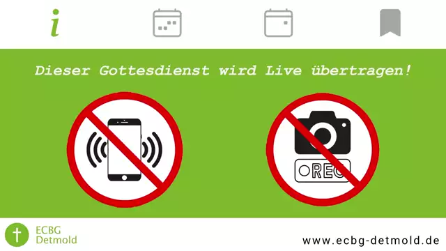 ECBG Detmold - Gottesdienst - 16-07-2023