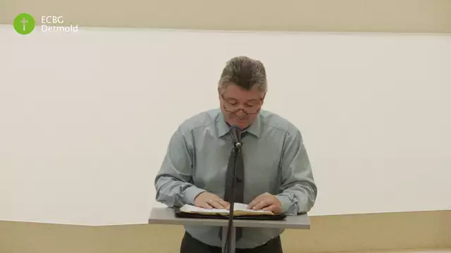 ECBG Detmold - Bibelstunde - 16-08-2023