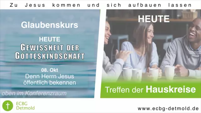ECBG Detmold - Gottesdienst - 17-09-2023
